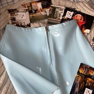 American Apparel Vinyl Skirt